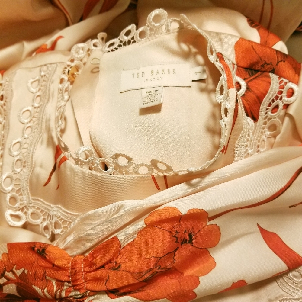 🍒NWOT🍒 TED BAKER FANTASIA MINI DRESS - Picture 7 of 8